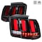 Spec-D Tuning 99-01 Ford Mustang Seq LED Tail Light LT-MST99BKLED-SQ-TM - alternate 1